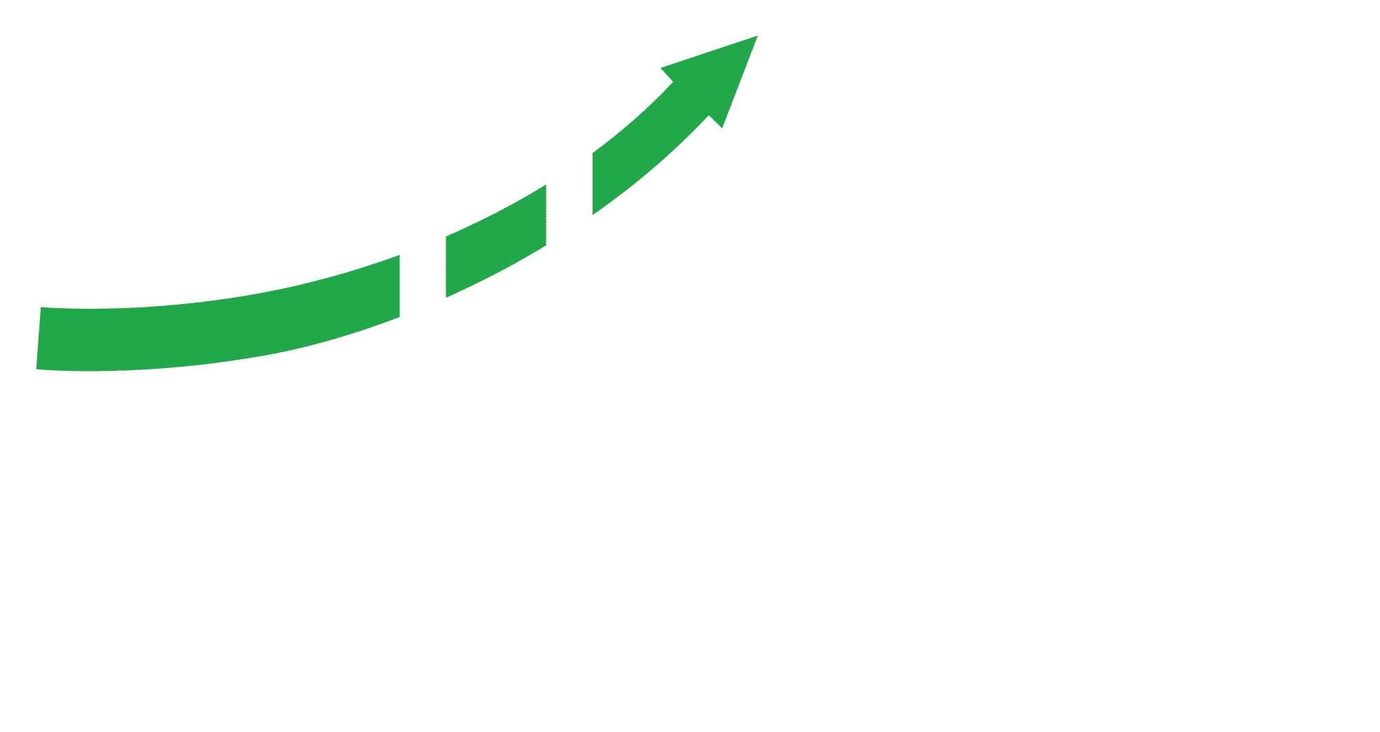 Allied Investments Logo White And Green